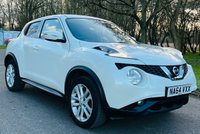 USED 2014 64 NISSAN JUKE 1.5 ACENTA PREMIUM DCI 5d 110 BHP SATELLITE NAVIGATION &pound;20 ROAD TAX BLUETOOTH DAB RADIO