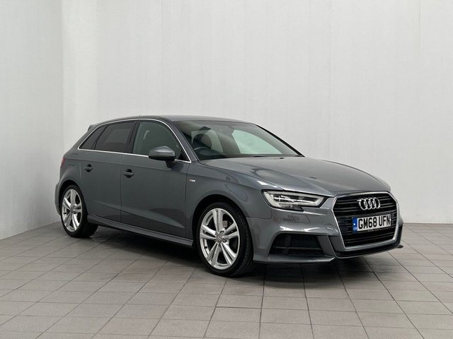 2019 68 Audi A3 1.5 SPORTBACK TFSI S LINE 5d 148 BHP