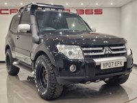 USED 2007 07 MITSUBISHI SHOGUN 3.2 DI-D (168 PS) DIAMOND AUTO 4X4 SWB 3DR + NAV + E/SUNROOF + E/HEATED LEATHERS + CRUISE + MEDIA + �&pound;�&pound;�&pound;'S UPGRADES + R/CAMERA + PARK AID + PRIVACY + S/STEPS + SNORKEL + ROOF RACK + ALLOYS + TOWBAR GREAT SPEC + &pound;&pound;&pound;'S UPGRADES + NAV + LEATHER + CRUISE