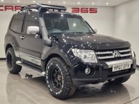 USED 2007 07 MITSUBISHI SHOGUN 3.2 DI-D (168 PS) DIAMOND AUTO 4X4 SWB 3DR + NAV + E/SUNROOF + E/HEATED LEATHERS + CRUISE + MEDIA + �&pound;�&pound;�&pound;'S UPGRADES + R/CAMERA + PARK AID + PRIVACY + S/STEPS + SNORKEL + ROOF RACK + ALLOYS + TOWBAR GREAT SPEC + &pound;&pound;&pound;'S UPGRADES + NAV + LEATHER + CRUISE
