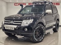 USED 2007 07 MITSUBISHI SHOGUN 3.2 DI-D (168 PS) DIAMOND AUTO 4X4 SWB 3DR + NAV + E/SUNROOF + E/HEATED LEATHERS + CRUISE + MEDIA + �&pound;�&pound;�&pound;'S UPGRADES + R/CAMERA + PARK AID + PRIVACY + S/STEPS + SNORKEL + ROOF RACK + ALLOYS + TOWBAR GREAT SPEC + &pound;&pound;&pound;'S UPGRADES + NAV + LEATHER + CRUISE