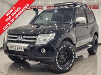 USED 2007 07 MITSUBISHI SHOGUN 3.2 DI-D (168 PS) DIAMOND AUTO 4X4 SWB 3DR + NAV + E/SUNROOF + E/HEATED LEATHERS + CRUISE + MEDIA + �&pound;�&pound;�&pound;'S UPGRADES + R/CAMERA + PARK AID + PRIVACY + S/STEPS + SNORKEL + ROOF RACK + ALLOYS + TOWBAR GREAT SPEC + &pound;&pound;&pound;'S UPGRADES + NAV + LEATHER + CRUISE