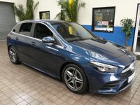 USED 2020 69 MERCEDES-BENZ B-CLASS 1.3 B 180 AMG LINE EXECUTIVE 5d 135 BHP SAT NAV PART LEATHER HEATED SEATS REAR VIEW CAMERA 1 OWNER 12 MONTHS GOLD WARRANTY. FULL SERVICE HISTORY.
