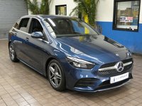 USED 2020 69 MERCEDES-BENZ B-CLASS 1.3 B 180 AMG LINE EXECUTIVE 5d 135 BHP SAT NAV PART LEATHER HEATED SEATS REAR VIEW CAMERA 1 OWNER 12 MONTHS GOLD WARRANTY. FULL SERVICE HISTORY.