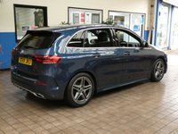 USED 2020 69 MERCEDES-BENZ B-CLASS 1.3 B 180 AMG LINE EXECUTIVE 5d 135 BHP SAT NAV PART LEATHER HEATED SEATS REAR VIEW CAMERA 1 OWNER 12 MONTHS GOLD WARRANTY. FULL SERVICE HISTORY.