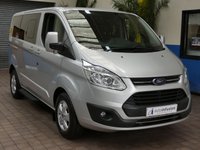 USED 2017 67 FORD TOURNEO CUSTOM 310 2.0 TDCI 5d 128 BHP L1 WAV VEHICLE WHEEL CHAIR ACCESS 6 SEATS PROFESSIONAL CONVERSION