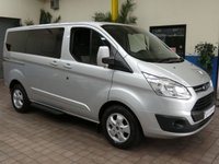 USED 2017 67 FORD TOURNEO CUSTOM 310 2.0 TDCI 5d 128 BHP L1 WAV VEHICLE WHEEL CHAIR ACCESS 6 SEATS PROFESSIONAL CONVERSION