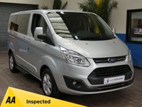 USED 2017 67 FORD TOURNEO CUSTOM 310 2.0 TDCI 5d 128 BHP L1 WAV VEHICLE WHEEL CHAIR ACCESS 6 SEATS PROFESSIONAL CONVERSION