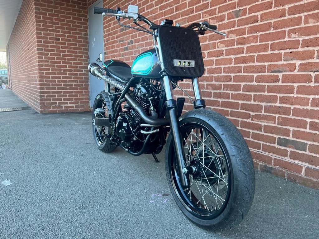 USED 1997 D SUZUKI DR650 Custom Flat Tracker // 600cc // px swap 