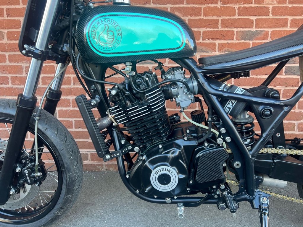 USED 1997 D SUZUKI DR650 Custom Flat Tracker // 600cc // px swap 
