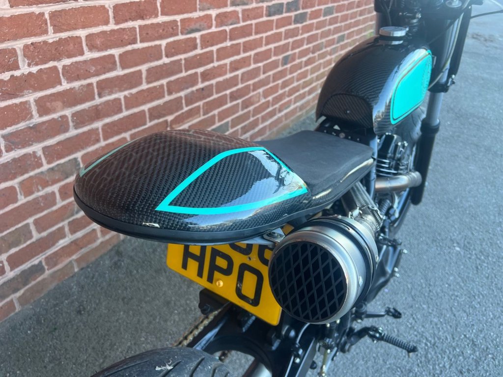 USED 1997 D SUZUKI DR650 Custom Flat Tracker // 600cc // px swap 