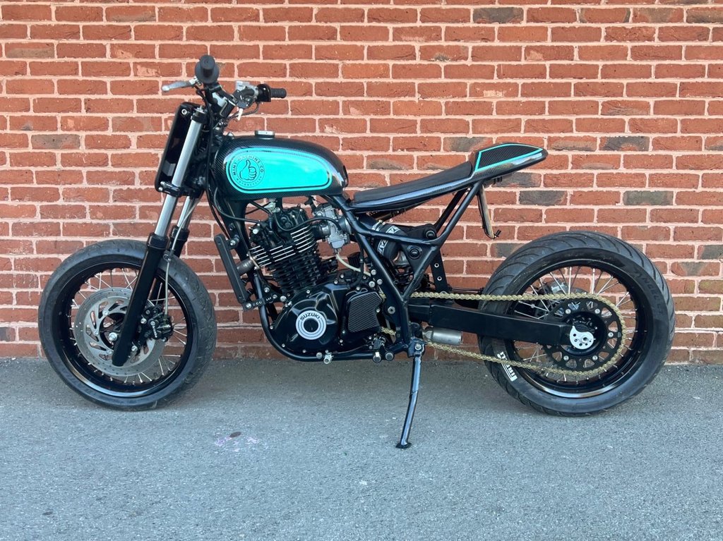 USED 1997 D SUZUKI DR650 Custom Flat Tracker // 600cc // px swap 