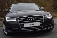 USED 2016 16 AUDI A8 3.0 TDI QUATTRO SPORT EXECUTIVE 4d 254 BHP Bose, Top View Camera, 20" Alloys