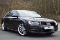 USED 2016 16 AUDI A8 3.0 TDI QUATTRO SPORT EXECUTIVE 4d 254 BHP Bose, Top View Camera, 20" Alloys