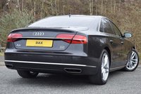 USED 2016 16 AUDI A8 3.0 TDI QUATTRO SPORT EXECUTIVE 4d 254 BHP Bose, Top View Camera, 20" Alloys