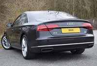USED 2016 16 AUDI A8 3.0 TDI QUATTRO SPORT EXECUTIVE 4d 254 BHP Bose, Top View Camera, 20" Alloys
