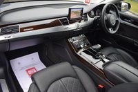 USED 2016 16 AUDI A8 3.0 TDI QUATTRO SPORT EXECUTIVE 4d 254 BHP Bose, Top View Camera, 20" Alloys