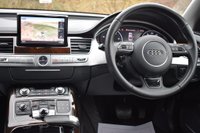 USED 2016 16 AUDI A8 3.0 TDI QUATTRO SPORT EXECUTIVE 4d 254 BHP Bose, Top View Camera, 20" Alloys