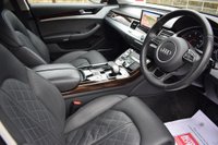 USED 2016 16 AUDI A8 3.0 TDI QUATTRO SPORT EXECUTIVE 4d 254 BHP Bose, Top View Camera, 20" Alloys