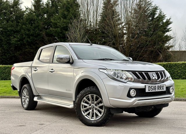 2018 18 Mitsubishi L200 2.4 DI-D 4WD WARRIOR DCB 178 BHP