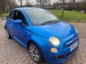USED 2015 15 FIAT 500 1.2 S 3d 69 BHP * SATNAV *      LOW MILES