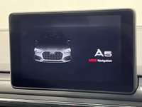 USED 2018 68 AUDI A5 2.0 TFSI S LINE MHEV 2d 188 BHP Striking Glacier white A 5 S line, 19" Multi spoke alloy wheels, Alcantara and leather embossed sports seats