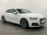 USED 2018 68 AUDI A5 2.0 TFSI S LINE MHEV 2d 188 BHP Striking Glacier white A 5 S line, 19" Multi spoke alloy wheels, Alcantara and leather embossed sports seats
