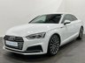 USED 2018 68 AUDI A5 2.0 TFSI S LINE MHEV 2d 188 BHP Striking Glacier white A 5 S line, 19" Multi spoke alloy wheels, Alcantara and leather embossed sports seats