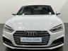 USED 2018 68 AUDI A5 2.0 TFSI S LINE MHEV 2d 188 BHP Striking Glacier white A 5 S line, 19" Multi spoke alloy wheels, Alcantara and leather embossed sports seats