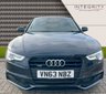 USED 2013 63 AUDI A5 3.0 TDI QUATTRO BLACK EDITION 2d 245 BHP PANORAMIC GLASS SUNROOF, B&O SOUND