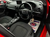 USED 2013 13 AUDI A3 2.0 TDI SE 5d 148 BHP 1 PREVIOUS KEEPER +  BLUETOOTH +  DAB RADIO +  CRUISECONTROL +  PEDDLE SHIFTERS +  REAR PARKING SENSORS +  16 INCH ALLOY WHEELS +  SPARE WHEEL +