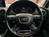 USED 2013 13 AUDI A3 2.0 TDI SE 5d 148 BHP 1 PREVIOUS KEEPER +  BLUETOOTH +  DAB RADIO +  CRUISECONTROL +  PEDDLE SHIFTERS +  REAR PARKING SENSORS +  16 INCH ALLOY WHEELS +  SPARE WHEEL +
