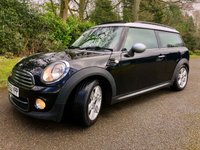 USED 2013 63 MINI CLUBMAN 1.6 COOPER D 5d 112 BHP ''PANORAMIC GLASS SUNROOF//SATNAV//FULL BLACK LEATHER// REAR PARK SENSORS//BLUETOOTH//GREAT SERVICE HISTORY//2 LADY OWNERS LAS SINCE 2016//JUST SERVICE  WITH NEW REAR BRAKE DISCS AND PADS + MOT'D BY US/// Extra Urban (mpg) 78.5//20 POUND ROAD TAX 112 BHP ''PANORAMIC GLASS SUNROOF//SATNAV//FULL BLACK LEATHER// REAR PARK SENSORS//BLUETOOTH//GREAT SERVICE HISTORY//2 LADY OWNERS LAS SINCE 2016//JUUS SERVICED AND MOT'D BY US\\\/// Extra Urban (mpg) 78.5//20 POUND ROAD TAX