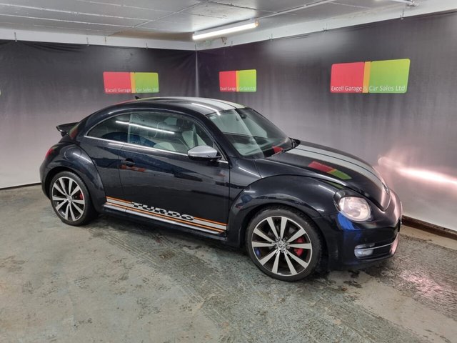 2014 64 Volkswagen Beetle 2.0 TURBO SILVER TSI DSG 3d 208 BHP