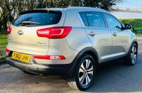 USED 2013 62 KIA SPORTAGE 1.7 CRDI 3 SAT NAV 5d 114 BHP PANORAMIC SUNROOF SATELLITE NAVIGATION IMMACULATE CONDITION