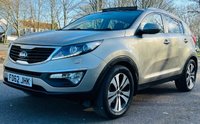 USED 2013 62 KIA SPORTAGE 1.7 CRDI 3 SAT NAV 5d 114 BHP PANORAMIC SUNROOF SATELLITE NAVIGATION IMMACULATE CONDITION