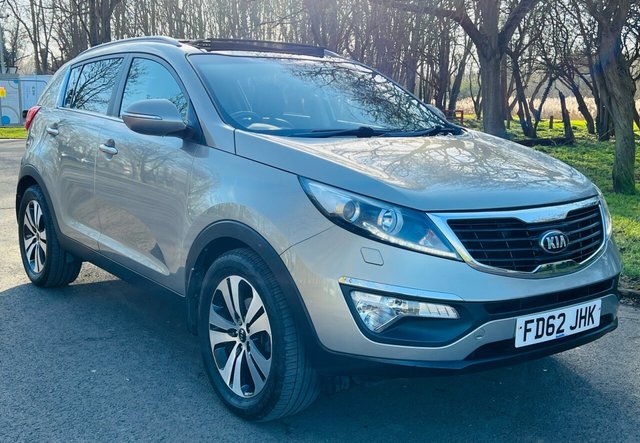 2013 62 Kia Sportage 1.7 CRDI 3 SAT NAV 5d 114 BHP