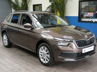 USED 2021 21 SKODA KAMIQ 1.0 SE TSI DSG 5d 109 BHP SAT NAV SMARTLINK PARK SENSORS SKODA WARRANTY TILL MARCH 2024 1 OWNER SERVICE HISTORY