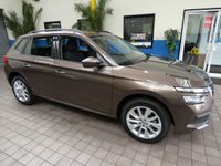 USED 2021 21 SKODA KAMIQ 1.0 SE TSI DSG 5d 109 BHP SAT NAV SMARTLINK PARK SENSORS SKODA WARRANTY TILL MARCH 2024 1 OWNER SERVICE HISTORY