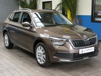 USED 2021 21 SKODA KAMIQ 1.0 SE TSI DSG 5d 109 BHP SAT NAV SMARTLINK PARK SENSORS SKODA WARRANTY TILL MARCH 2024 1 OWNER SERVICE HISTORY