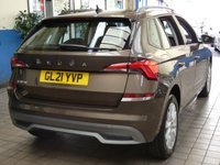 USED 2021 21 SKODA KAMIQ 1.0 SE TSI DSG 5d 109 BHP SAT NAV SMARTLINK PARK SENSORS SKODA WARRANTY TILL MARCH 2024 1 OWNER SERVICE HISTORY