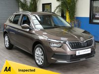USED 2021 21 SKODA KAMIQ 1.0 SE TSI DSG 5d 109 BHP SAT NAV SMARTLINK PARK SENSORS SKODA WARRANTY TILL MARCH 2024 1 OWNER SERVICE HISTORY