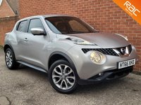 USED 2016 66 NISSAN JUKE 1.6 TEKNA XTRONIC 5d 117 BHP FULL BLACK LEATHER HEATED SEATS
