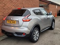 USED 2016 66 NISSAN JUKE 1.6 TEKNA XTRONIC 5d 117 BHP FULL BLACK LEATHER HEATED SEATS