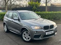 USED 2013 13 BMW X3 2.0 SDRIVE18D M SPORT 5d 141 BHP 