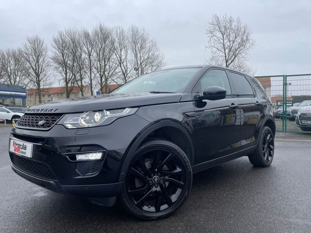 2015 65 LAND ROVER DISCOVERY SPORT 2.0 TD4 HSE BLACK 5d 180 BHP 2 FORMER KEEPERS+HSE BLACK EDITION+MEGA SPECIFICATION+PANORAMIC GLASS ROOF+FULL LEATHER+AUTOMATIC TRANSMISSION+SATELLITE NAVIGATION+BLUETOOTH+PARK ASSIST+20 INCH ALLOY WHEELS+MUST BE SEEN+READY TO DRIVE AWAY TODAY+FINANCE AND EXTENDED WARRANTY AVAILABLE ON THIS USED VEHICLE!!!!!!