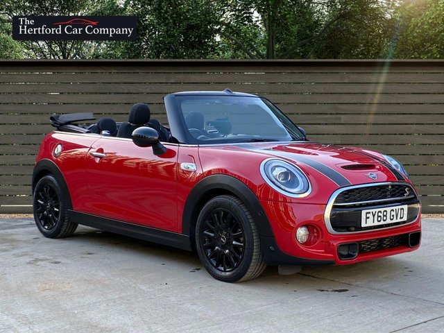 2018 68 MINI Convertible 2.0 COOPER S 2d 190 BHP