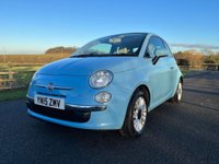 USED 2015 15 FIAT 500 1.2 LOUNGE 3d 69 BHP Full Service History