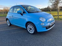 USED 2015 15 FIAT 500 1.2 LOUNGE 3d 69 BHP Full Service History