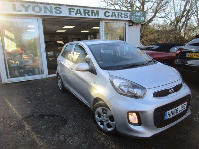 2016 66 Kia Picanto 1.0 1 AIR 5d 65 BHP *FULL KIA DEALER HISTORY / WARRANTY*